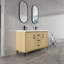 Meuble-lavabo double 59 po en résine de 59,06 po American