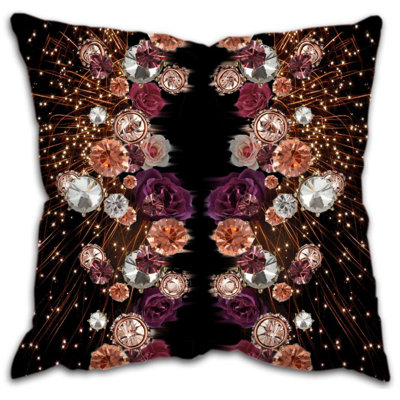 Cece Floral Floor Cushion