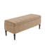 Paris Plain Naples Ottoman Storage Bench, Upholstered End of Bed Bench with Legs, Rectangle Coffee Table with Storage, Window Seat Ottoman Footstool for Bedroom, Hallway, Living Room-117215200-116846680