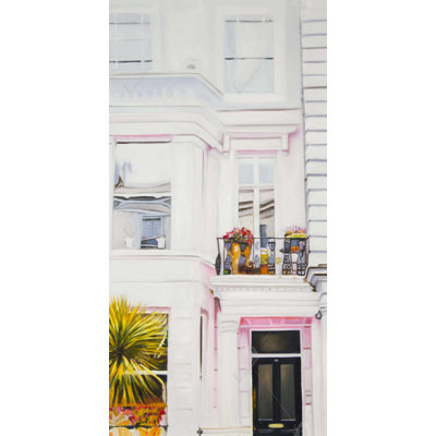 West coast houses - 15.75"x31.50" Desk mat