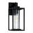 1 - Light Ip23 Rectangle Lantern Outdoor Wall Light With Glass