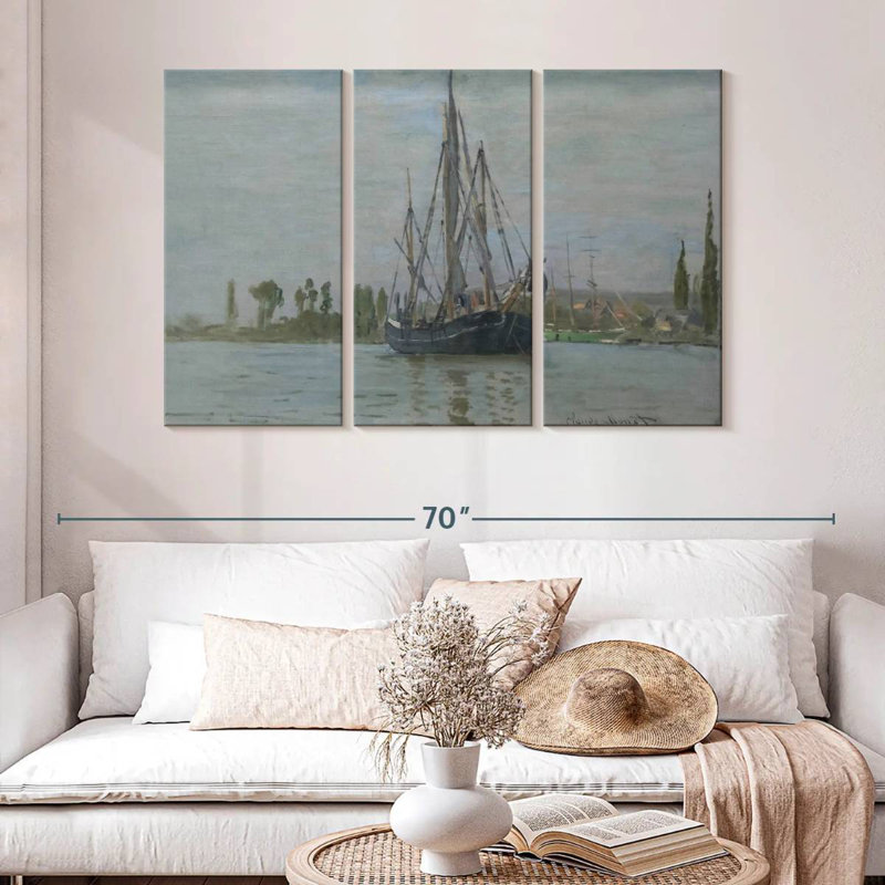 Mehar Anchored Chasse-Maree, 32" H x 50" W