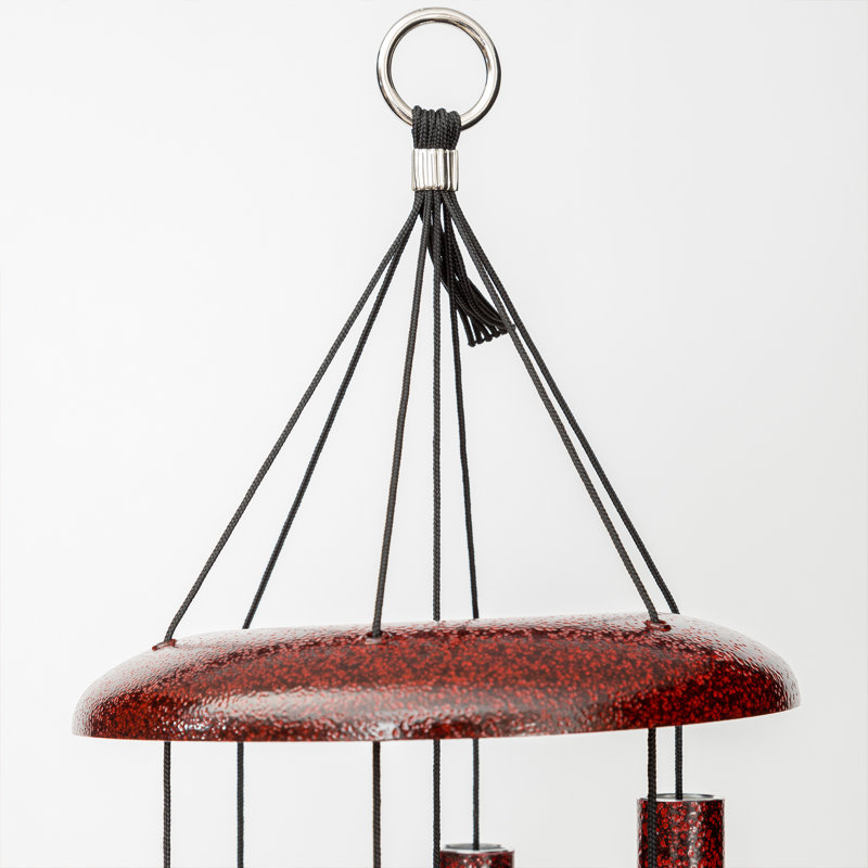 Ruby Splash 30" Aluminum Wind Chime for Patio and Garden