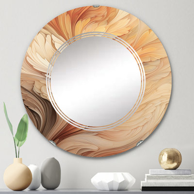 Dilton - Miroir mural moderne rond
