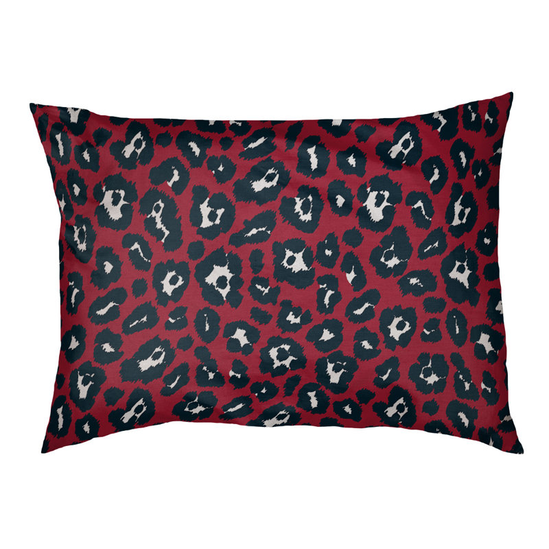 Lit pour chat Designer, Rouge combat / blanc / bleu acier profond, Petite taille: L 19,5 po x l 29,5 po