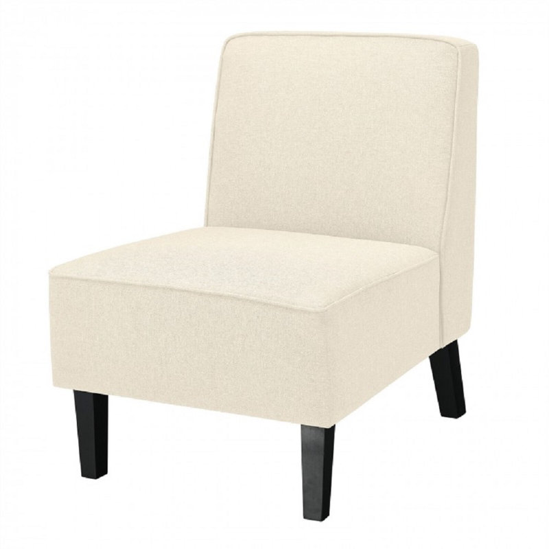 Canapé simple sans accoudoirs en tissu Ebern Designs