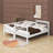 Twin Over Twin Bunk Bed With Storage And Guard Rail-1605977188