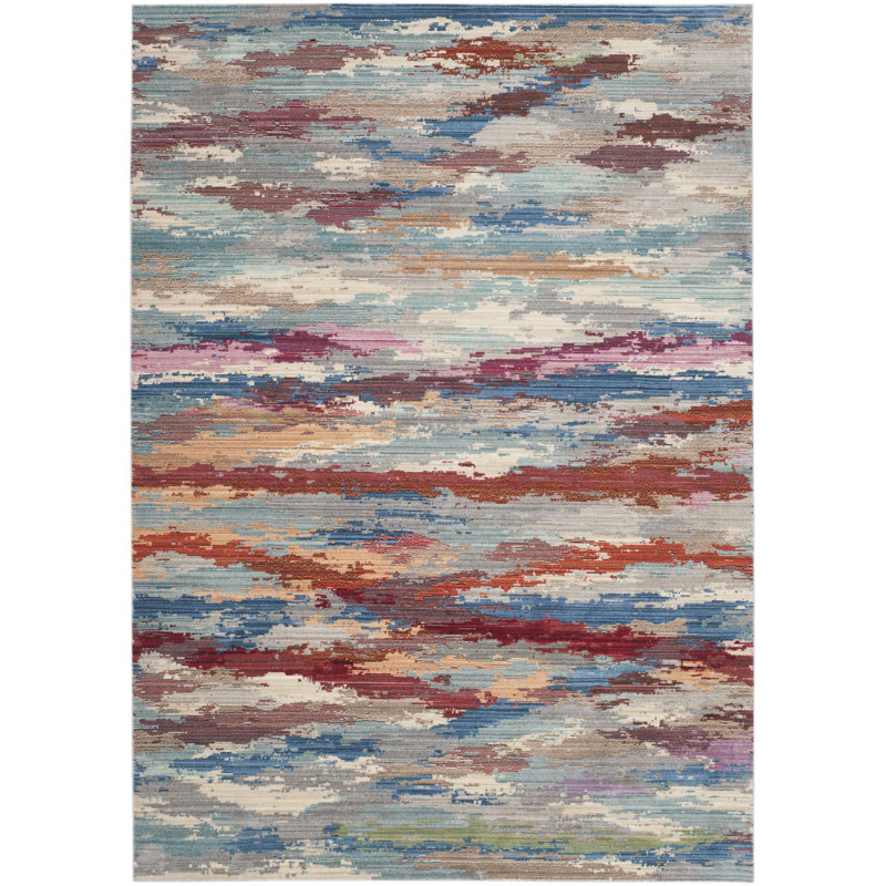 Jeremiah Abstract Area Rug, Rectangle 152 x 244 cm