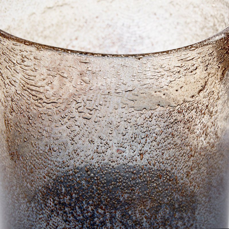 Triton Glass Table Vase, 8" H x 6.5" W x 6.5" D