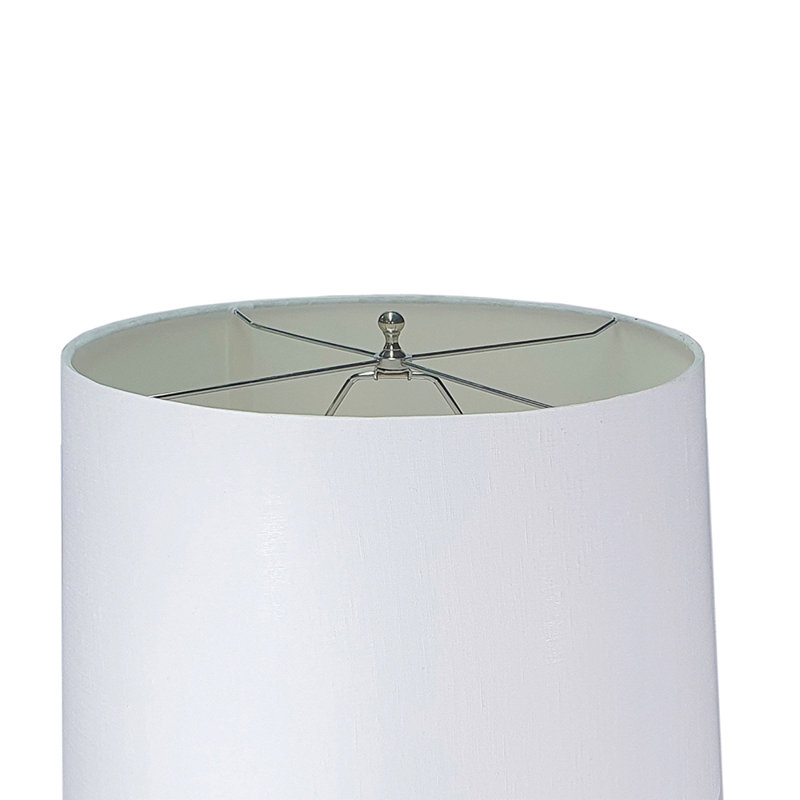 Lampe de table en verre D18x28,5 "