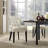 Modern Elegant Button Tufted Upholstered Fabric With Nailhead Trim, Side Chair-1154293335-1166071458