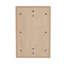 Soft Close Doors Bathroom Vanity With Sink And Two Small Storage Shelves