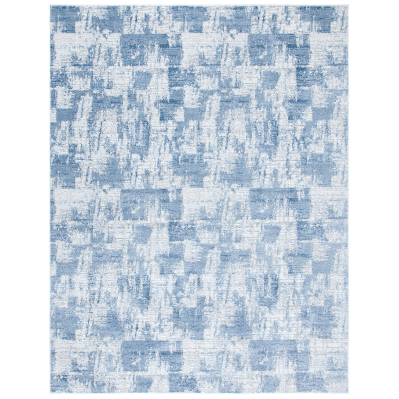 Tapis abstrait Joziah 700 Performance, Rectangulaire 3 pi x 5 pi