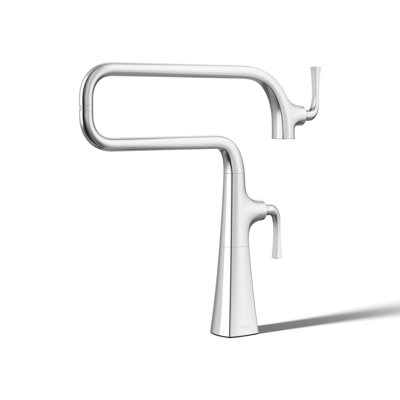 Graze Deck-Mount Pot Filler Faucet