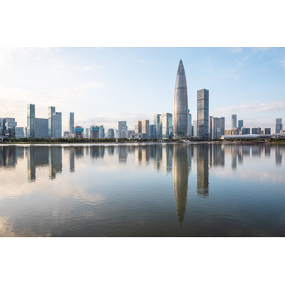 China Shenzhen Cityscape - Wrapped Canvas Print