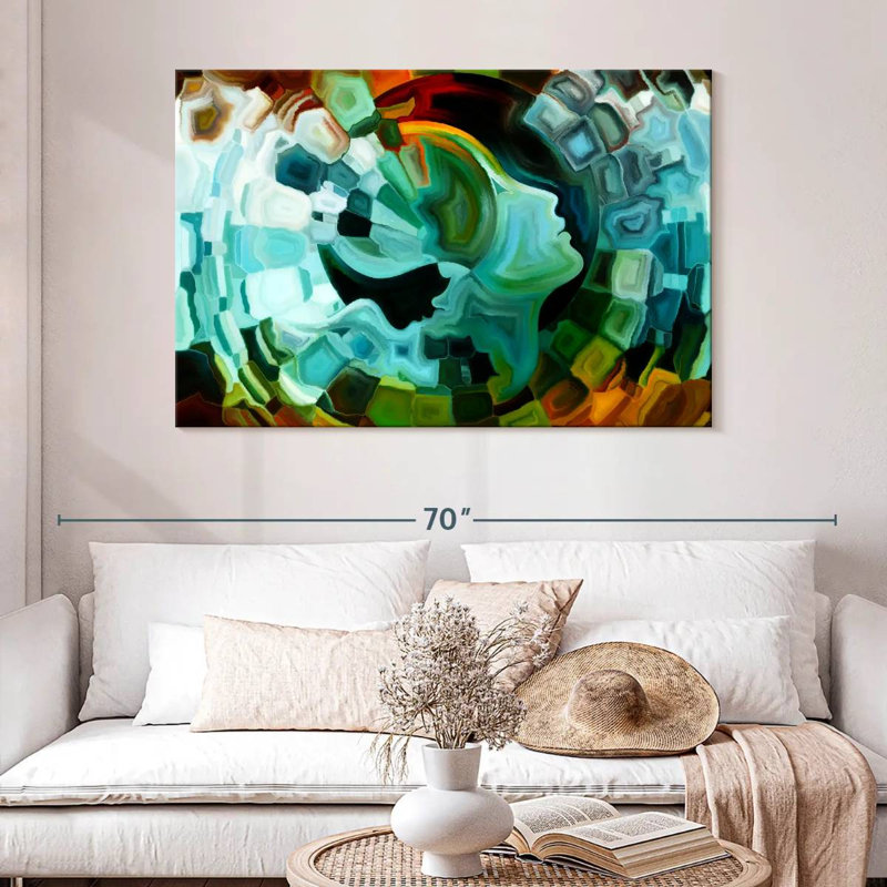 Leisha Creative Mind, 32" H x 48" W