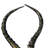 Real Impala Horn Set Polished (2 Horns/Left And Right), Dark Brown