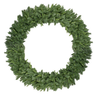 Couronne de Noël artificielle en pin mélangé