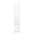 White Freestanding Cabinet With Shelves For Stylish Patio Decor Classy Home Elegance