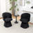 Dantzler Velvet Swivel Upholstered Dining Chair-1727595470