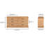 Commode 6 tiroirs Ianna