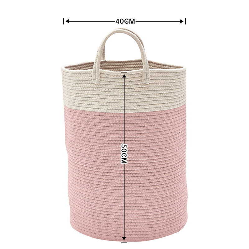 Cedrial Cotton Laundry Room Organizer