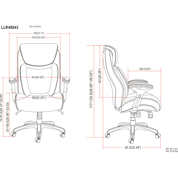 Dimensions du produit