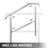 VEVOR Stainless Steel Transitional Handrail Fit for Level Surface-62534084