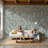 Organic Wallpaper Gray Abstract Wall Mural-1009165503-1009165496