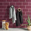 Carreau de mosaïque en verre à bord droit de qualité supérieure 3 po x 6 po-47345114