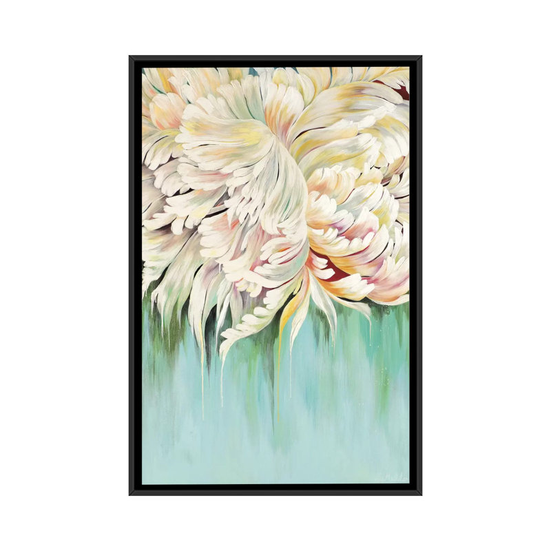 «New Beginnings», reproduction d'art sur toile, Toile avec cadre noir, Pas de tapis, H 60 po x l 40 po x P 1,5 po