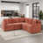 Orange Chenille