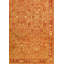 Agra Wool Oriental Area Rug in Brown/Red