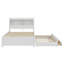 Lit plateforme avec lit gigogne, tiroirs et prises USB-1761028241