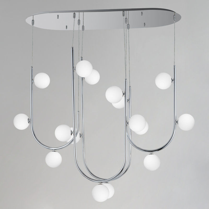 Contour 16 - Light Pendant, Polished Chrome