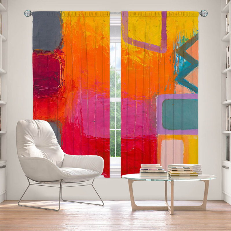 Delaini Room Darkening Curtains / Drapes Pair, 40" W x 82" L