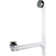 Sch. 40 PVC Tip-Toe Bathtub Leg Drain Assembly with Patented Deep Soak Overflow