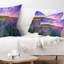 Coussin d'été imprimé champ de lavande à Tihany-1638900513