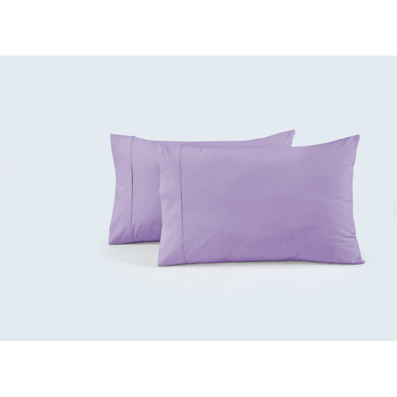 Egyptian Cotton Satin - Set of 4, King, Lavender