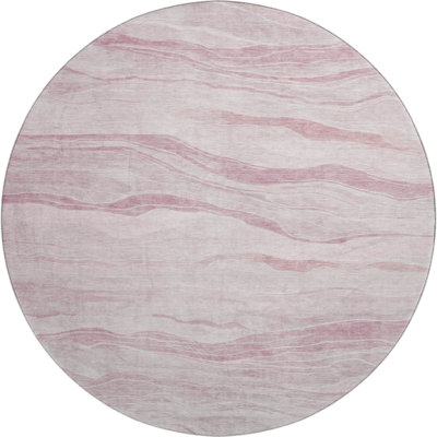 Premium Machine Washable Alijah AMF1246 Stripes Rug