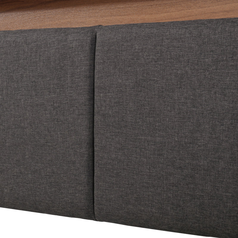 Upholstered Ottoman Storage Bed, Super King (6')