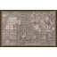 Chicago Vintage Grid Map H Wall Art & Signage by Thom Filicia