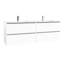 Flora C160D 63.0" Wall Mounted Bathroom Vanity-1734901535