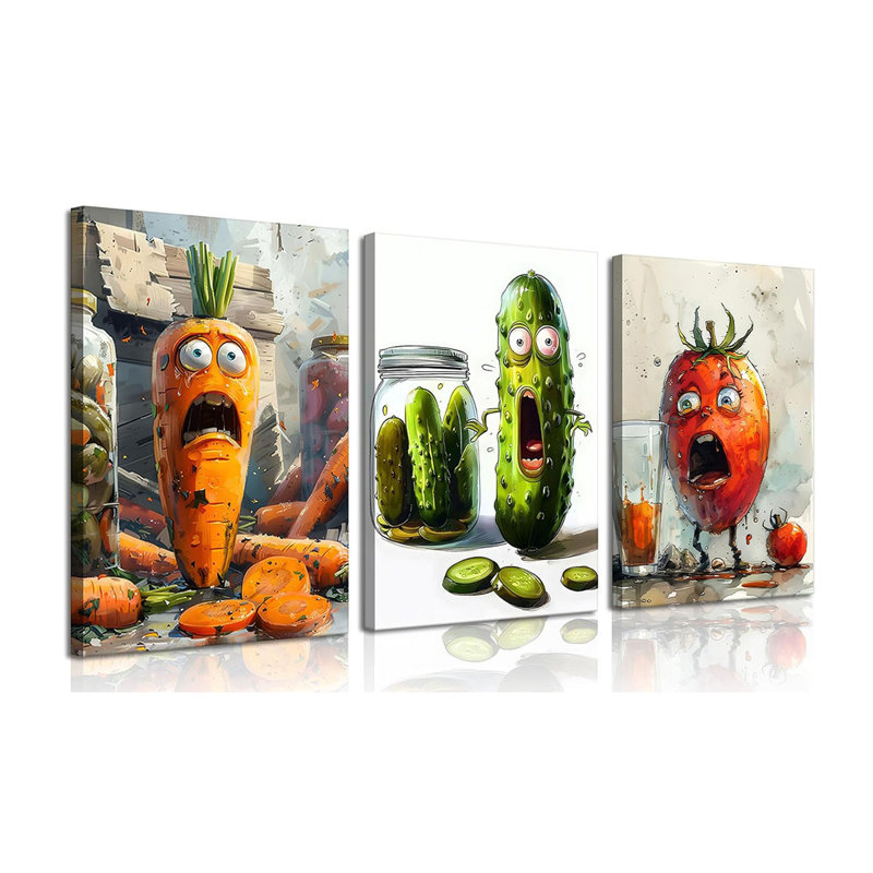 3 Piece Wrapped Canvas Print
