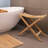 18 in. W Teak Shower Bench