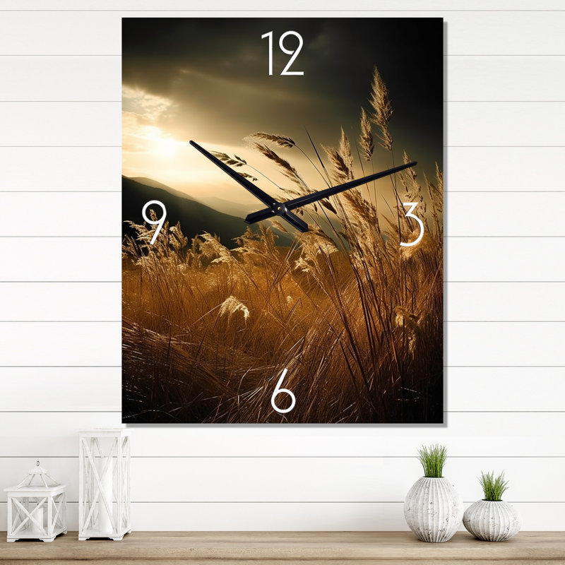 Horloge murale Camerynn, Grand