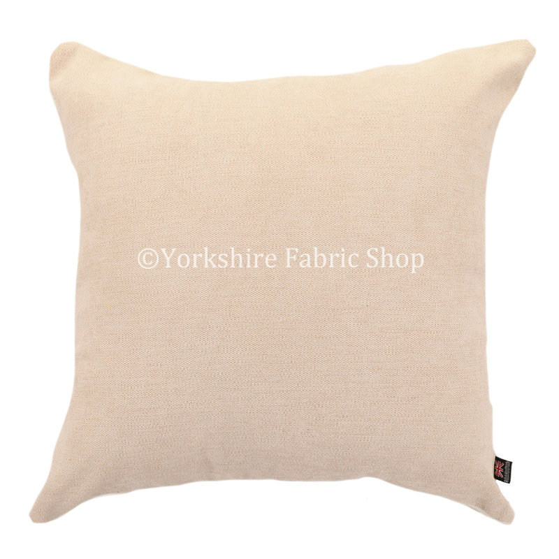 Alvardo Square Throw Cushion, Small, Ivory