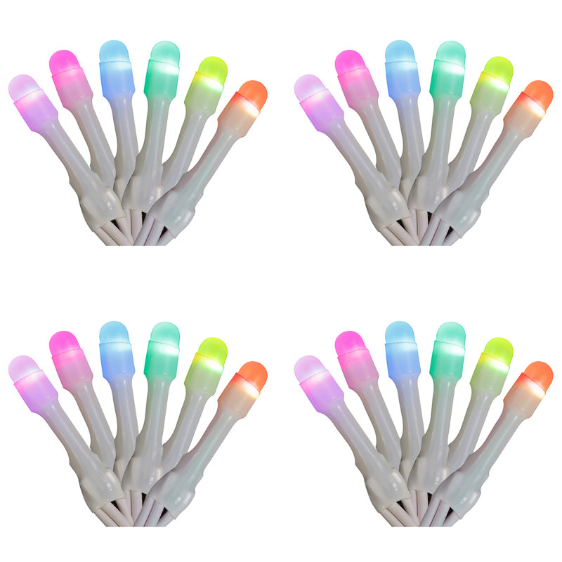 Indoor / Outdoor 50 - Bulb 84 in. Plug-in LED Wide Angle LED String Light