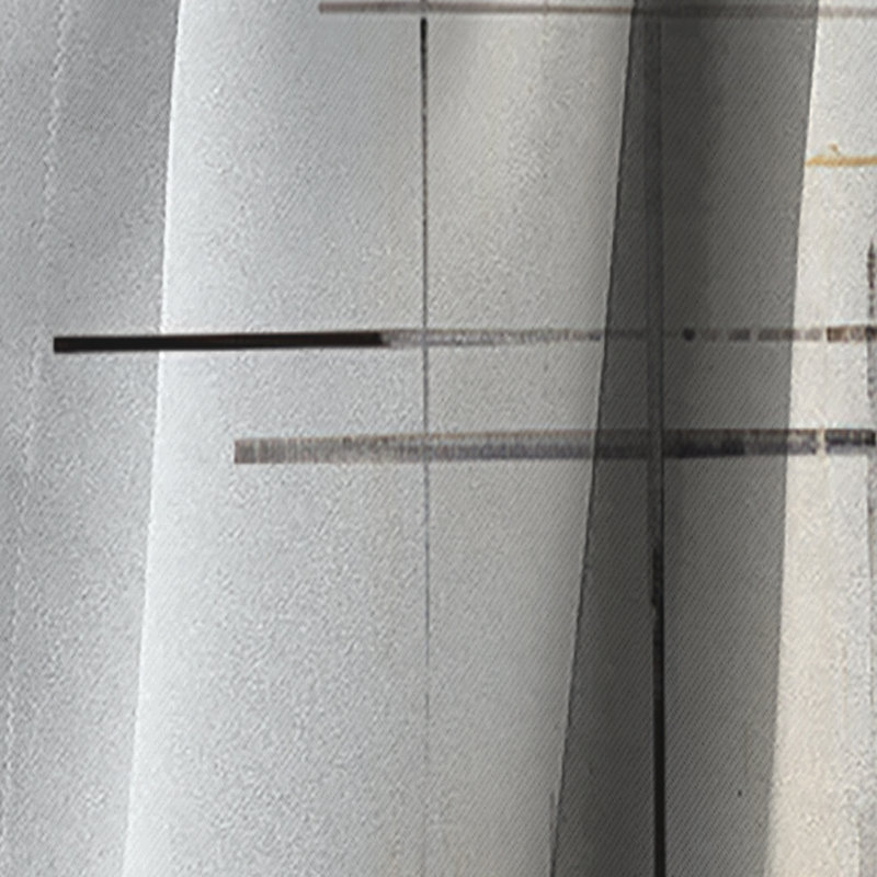 Rideau occultant abstrait Dutcher - 1 panneau, 52" W x 95" L