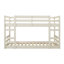 Lit superposé simple standard en bois massif Fergerson par Viv + Rae-578526218